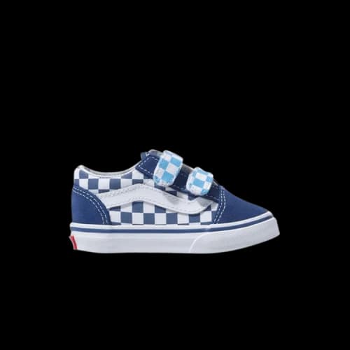 Vans Old Skool V Toddler 'Checkerboard Bonnie Blue'