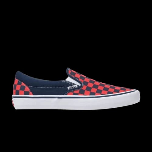 Vans Slip-On Pro 'Checkerboard - Navy Orange'