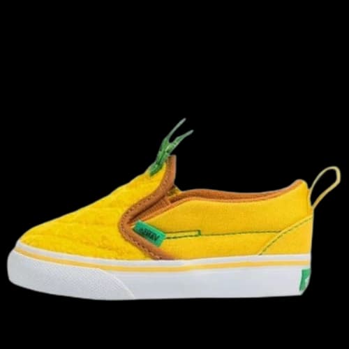 (TD) Vans slip-on V 'Pineapple Lemon Chrome'