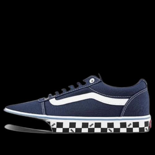 Vans Ward Blue Checkboard 'Black Blue'