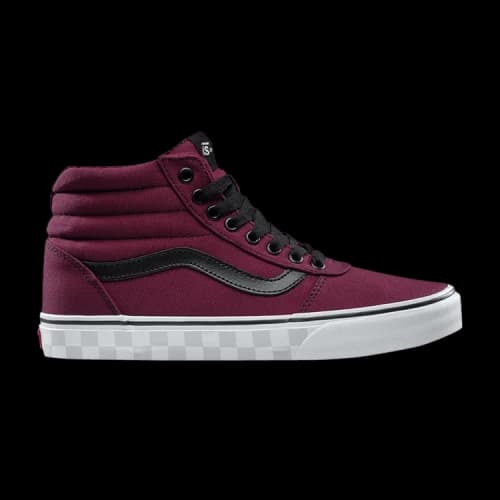 Vans Ward High 'Check Foxing - Cabernet'