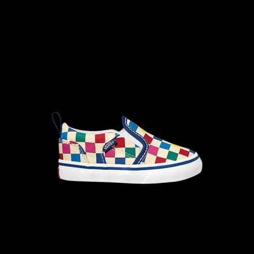 Vans Asher V Toddler 'Checkerboard - Multi'