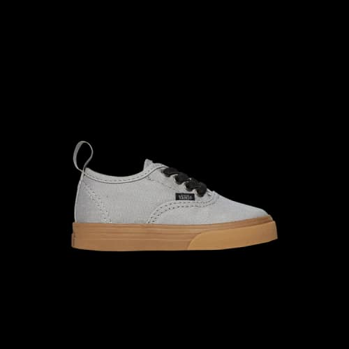 Vans Authentic Elastic Lace Toddler 'Gum Outsole - Alloy