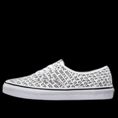 Vans Authentic White Black