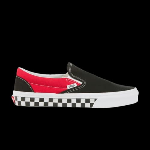 Vans Classic Slip-On 'BMX Checkerboard - Black Racing Red'
