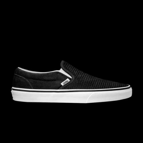 Vans Classic Slip-On 'Embossed Suede - Black'