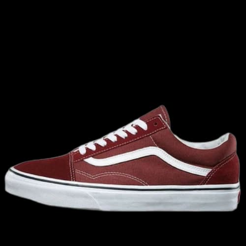 Vans Old Skool Wear-resistant Non-Slip Low Tops Casual Skateboarding Shoes Red
