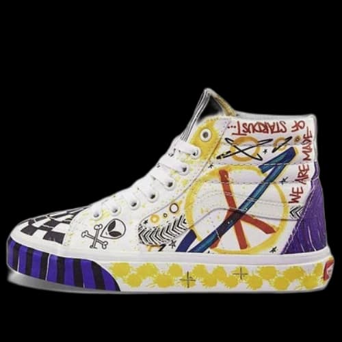 Vans SK8-Hi Galactic Goddes 'Yellow Blue'