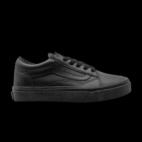 Vans Old Skool Kids 'Classic Tumble - Black Mono'