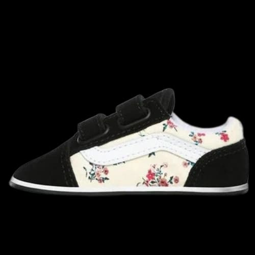 Vans Ditsy Floral Old Skool V Toddler Black/White