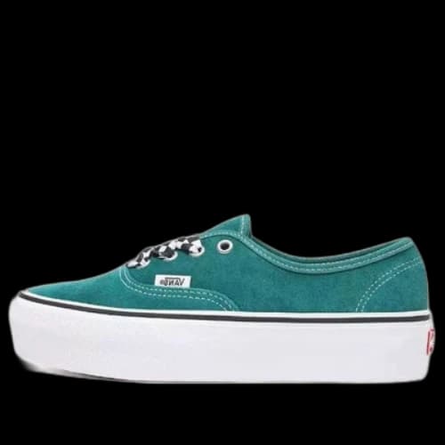 Vans Checkerboard Lace Authentic Platform 20 'White Green'