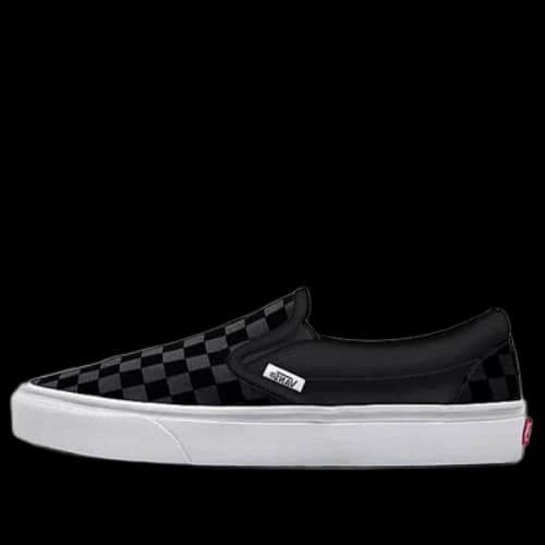 Vans Customs Checkerboard Slip-on Black/Grey Blackgray