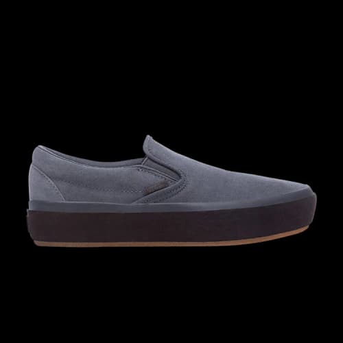 Vans Classic Slip-On Platform 'Suede Outsole - Asphalt'