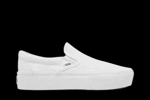 Vans Classic Slip-On Platform 'White'