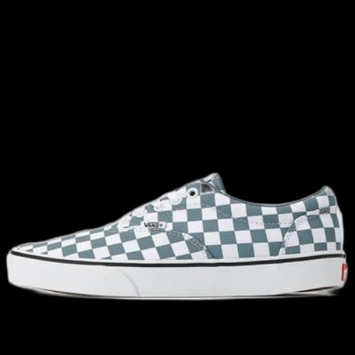 Vans Doheny Checkerboard Shoes White/Blue