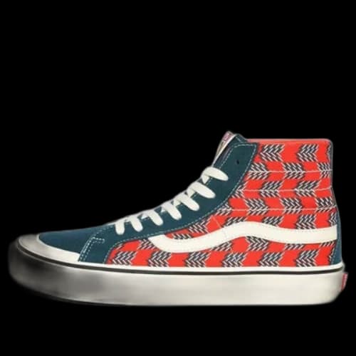 Vans Mod Checkerboard SK8-Hi 138 Decon Sf 'Red Blue'