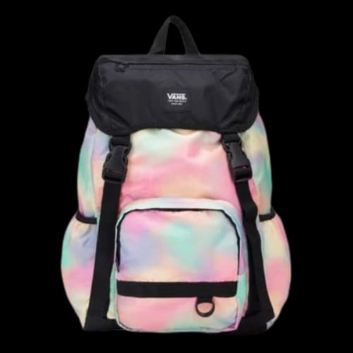 Vans Ranger Backpack 'Black Pink Blue White'