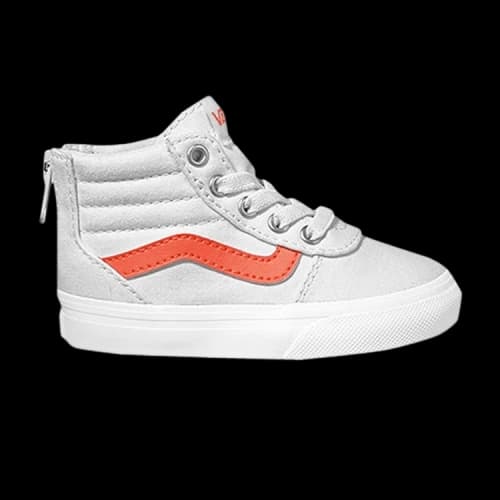 Vans Ward High Zip Z Toddler 'White Coral'
