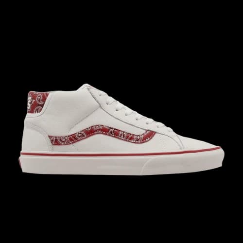 Vans Mid Skool 37 'Sport Paisley - White Red'