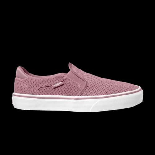 Vans Asher Deluxe Perforated Suede 'Nostalgia Rose' (Women's)