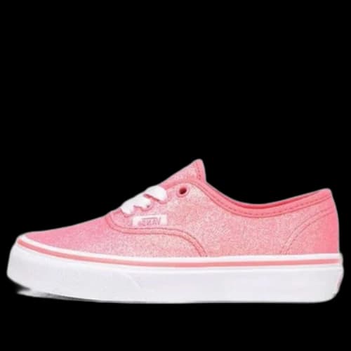 Vans Neon Glitter Authentic Kids Pink