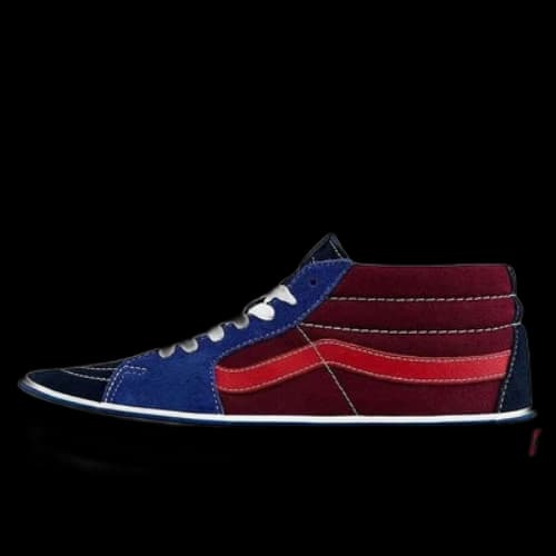 Vans Sk8-mid Shoes Black/Red