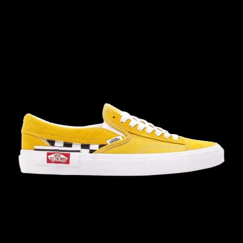 Vans Slip-On Cap Checkerboard Yolk Yellow