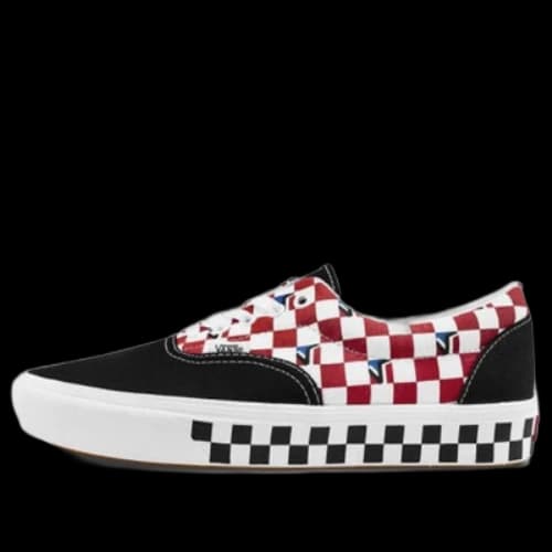 Vans Dimension ComfyCush Era Shoes | Black Redwhiteblack