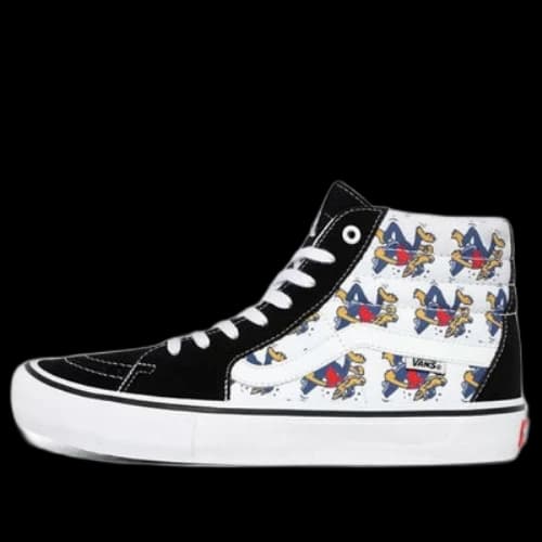 Vans Skate Wolf SK8-Hi Pro 'Black White'
