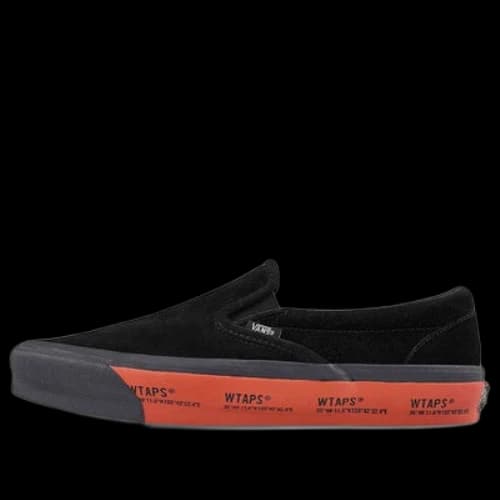 Vans WTAPS x Og Classic Slip-On Lx 'Black Red'