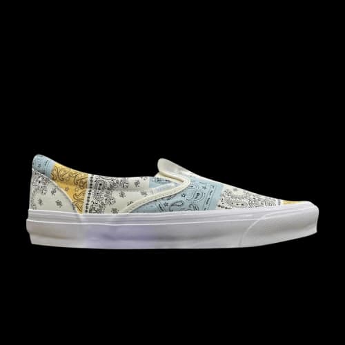 Vans Kith x Vault OG Classic Slip-On LX 'Bandana - White'