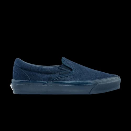 Vans OG Classic Slip-On 'Velvet Embroidery - Leopard Dress Blues'