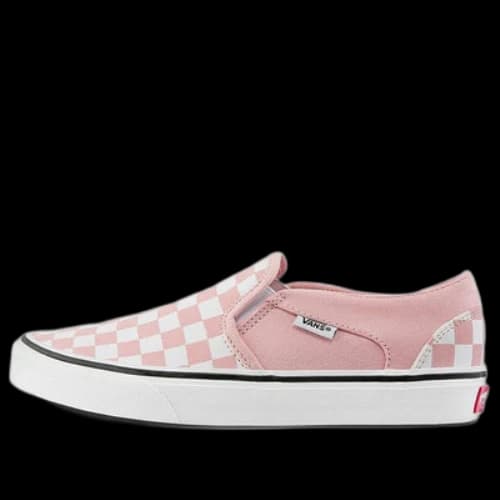 Vans Asher Checkerboard Pink/White