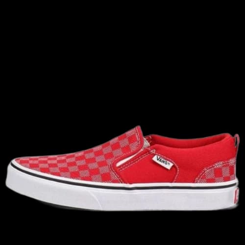 Vans Asher Low-Top Sneakers K Red/White