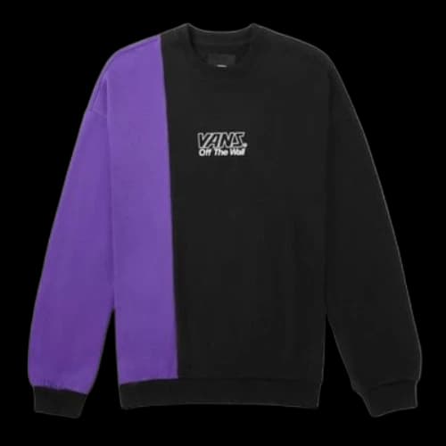 Vans Unisex Sweatshirt Black/Purple