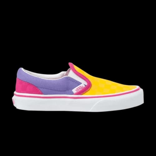 Vans Classic Slip-On Kids 'Checkerboard - Multi Pop'