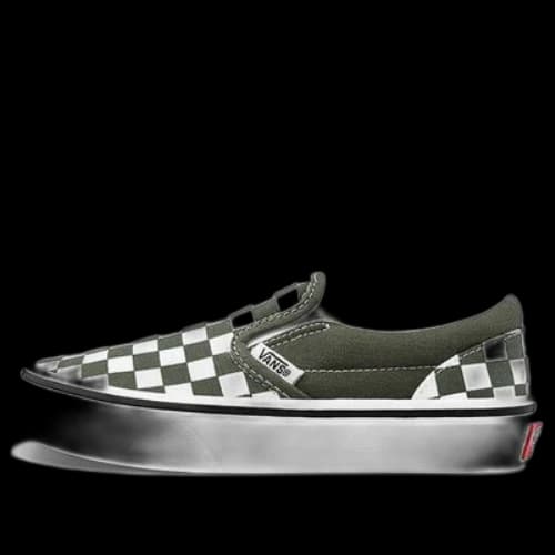 Vans Classic Slip-On Kids 'Green White'