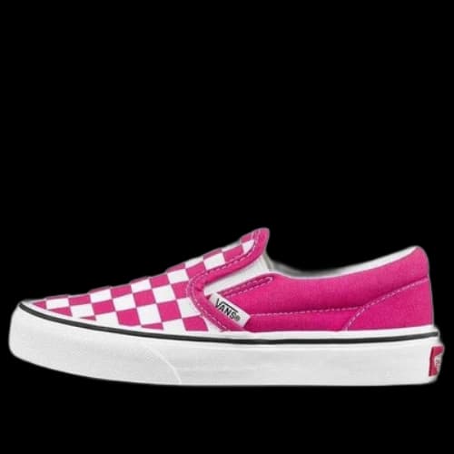 Vans slip-on -KIDS Checkerboard Pink/White