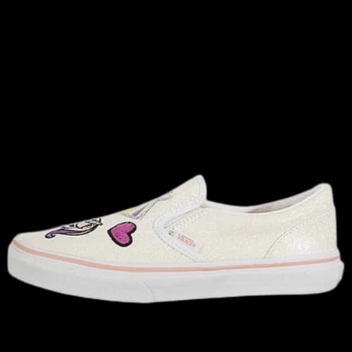 Vans Classic Slip-On Minimalistic Cozy Low Tops Casual Skateboarding Shoes White