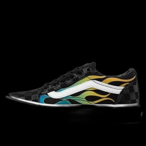 Vans Old Skool Kids Fire Black