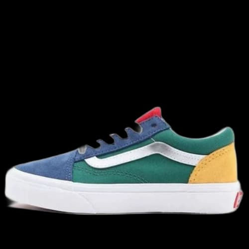 Vans Old Skool K Shoes Blue/Green
