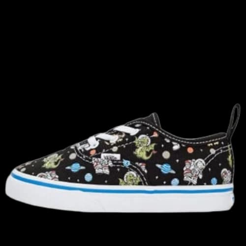 (TD) Vans Authentic Elastic Lace 'Black Multi'