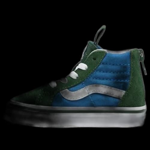 Vans 2-Tone Sk8-hi Zip BP Blue/Green