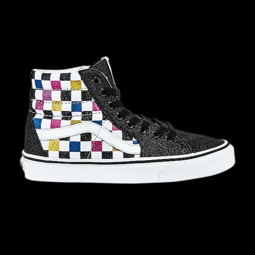 Vans SK8-HI 'Glitter Checkerboard'