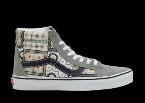 Vans Sk8-Hi Reissue Morocccan Tile Dark Khaki