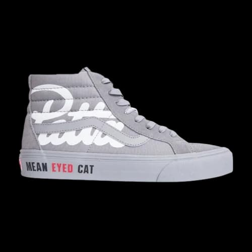 Vans Patta x Vault Sk8-Hi Reissue VLT LX 'Mean Eyed Cat - Frost Grey'