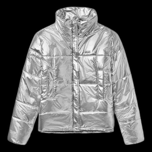 Vans Galatic Spiral Metallic Jacket 'Silver' (Women's)