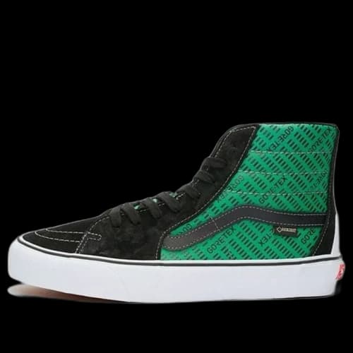 Vans Sk8-Hi Gore-tex Black Green (Billys Tokyo Exclusive)