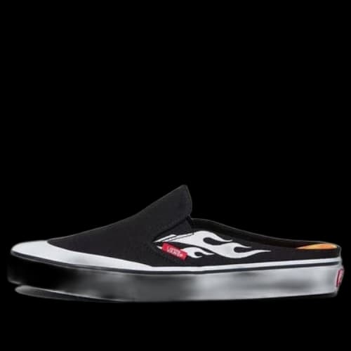 Vans A$AP Worldwide x Pacsun x Classic Slip-On Mule 'Black White Flame'