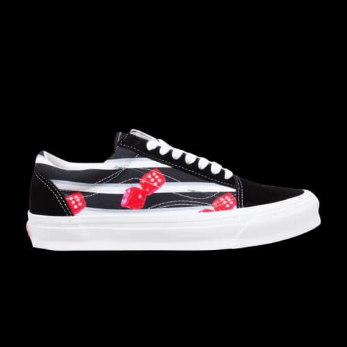 Vans OG Old Skool LX Snake Eyes Black